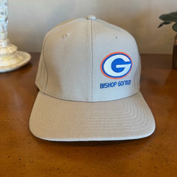 Nike Other - Nike Pro Bishop Gorman Snapback Hat Light Gray One Size
